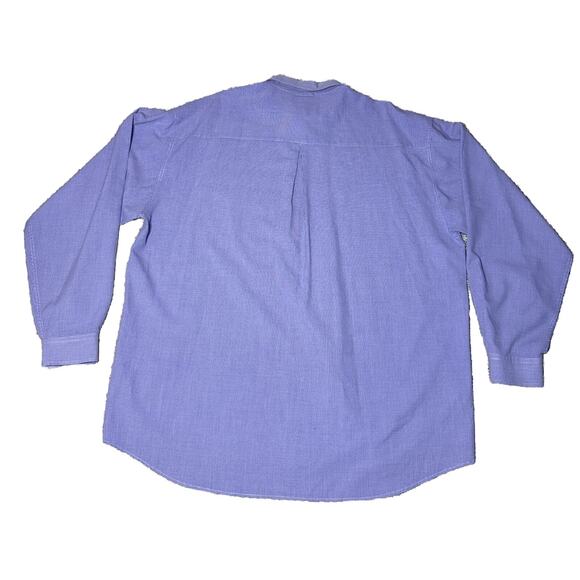 Ted Baker Long Sleeve Button Down Dress Shirt Size Five Purple Check - Picture 9 of 9